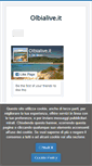 Mobile Screenshot of olbialive.it